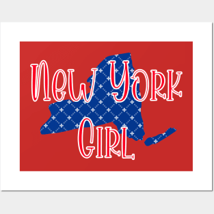 New York Girl Posters and Art